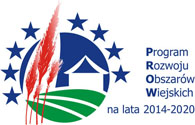 Logo Programu Rozwoju Obszarów Wiejskich na lata 2014-2020